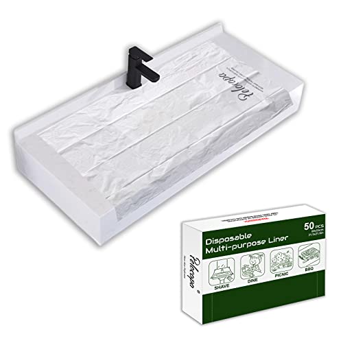 Pelocapa 50 PCS Disposable Hair Beard Catchers for Grooming