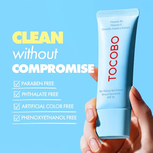 TOCOBO Bio Sunscreen SPF 50 Korean Face Sunscreen 1.35 fl oz Pack of 1