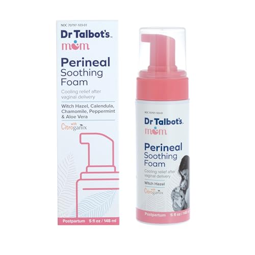 Dr. Talbot's Mom Witch Hazel Perineal Soothing Foam ? Cooling Relief for Postpartum Care ? 5 Fl oz