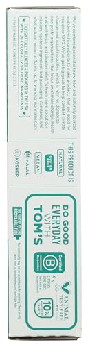 Tom's of Maine Whiten Plus Deep Clean Whitening Toothpaste 4oz - Enamel Safe, Peppermint