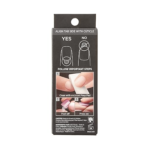 imPRESS Press-On Manicure 30 Pack - Short Purple Jelly Nail Set with Easy Application