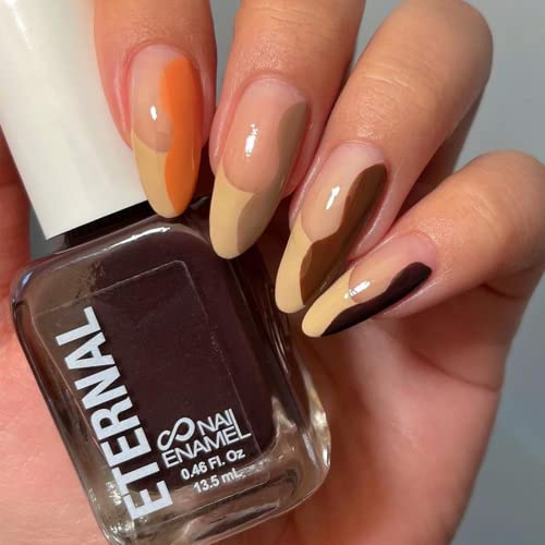 Eternal Nude Nail Polish Set - 5 Shades, Quick Dry & Long Lasting