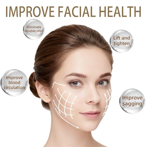 NOVWEE 2pcs Lymphatic Contour Face Brush — Dry Brushing Massager for Jawline & Puffiness