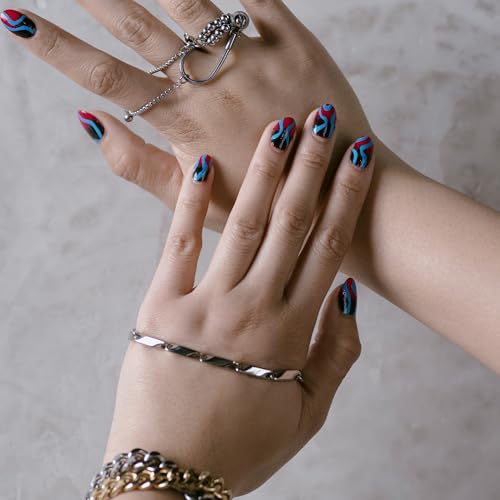 FOXOLOGY Jinx Blue Nail Polish - Vegan, Chip-Resistant, 0.4 fl oz