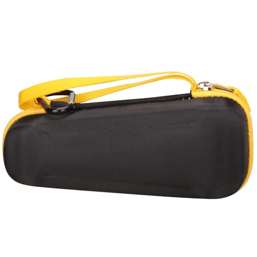 Tourmate Travel Case for Waterproof Rechargeable Shaver - Black & Yellow