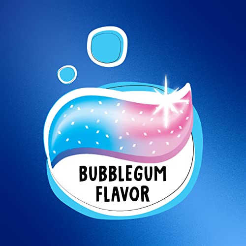 Crest Kids Fluoride Toothpaste, Color-Changing Bubblegum, 4.2 oz (3 Count)