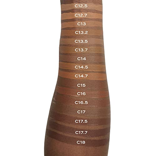 Revolution Conceal & Define Full Coverage Concealer, Shade C16, 2 Pack