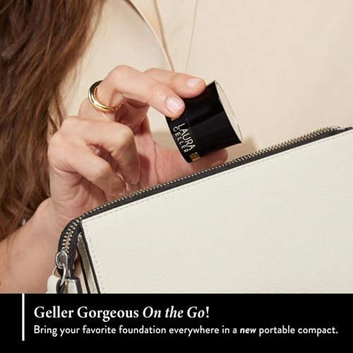LAURA GELLER Baked Balance-n-Brighten Foundation Travel Size Tan 06 | Age-Defying, Self-Adjusting Powder
