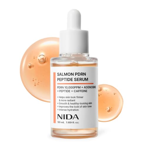 NIDA Salmon PDRN Peptide Serum for Firming, Hydration & Anti-Aging (50ml)