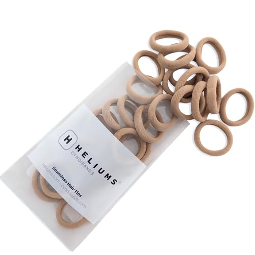 Heliums No Damage Mini Hair Ties - Medium Blonde, 30 Count