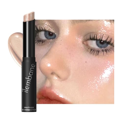 Rose Gold Highlighter Stick for Face & Body - Buildable, Multi-Use Makeup