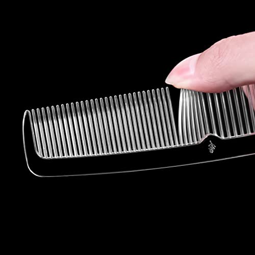 Disposable Combs 50 Pack - Individually Wrapped Fine & Wide Tooth