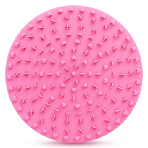 Norate Makeup Brush Cleaner Mat with Suction Cups - Silicone Pad