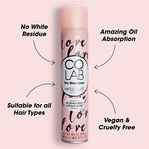 Co-Lab Sheer Invisible Dry Shampoo London - Lightweight Hair Refresh