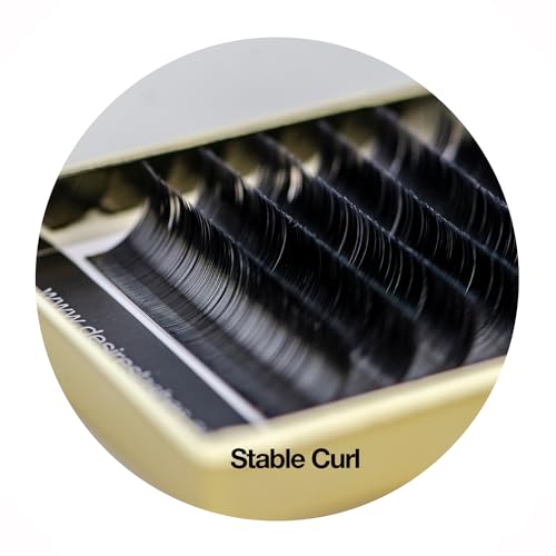 Flat 0.20mm D Curl Ellipse Lashes Extensions - 13mm Length