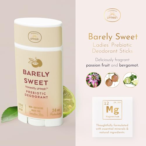 Honestly pHresh Prebiotic Natural Deodorant for Women – Aluminum &