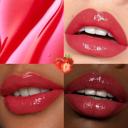 evpct Nourishing Tinted Lip Balm - Hydrating Strawberry Tint