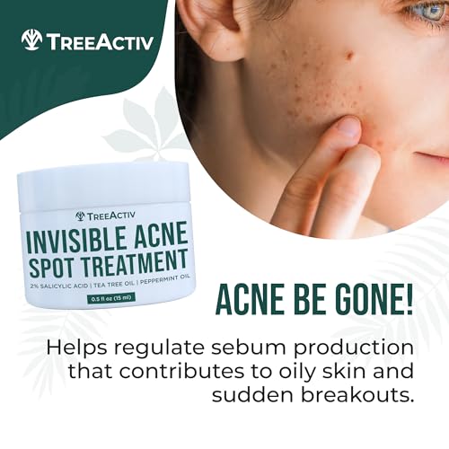 TreeActiv Salicylic Acid Acne Spot Cream for Face & Body - 0.5 fl oz