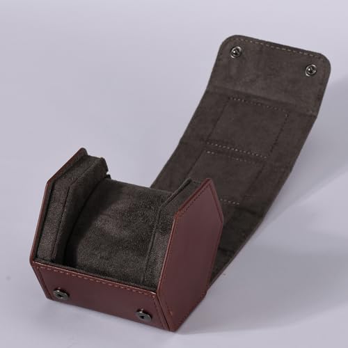Luxury Watch Roll Travel Case - Eco-Friendly Leather Organizer for Men & Women