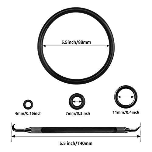 35 PCS Corny Keg O-Rings Replacement Kit with Removal Tool - Food Safe