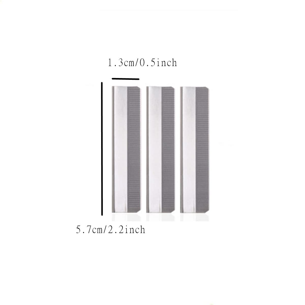 AISIBO Single Edge Razor Blades, 60PCS Eyebrow Razor Blades, Stainless Steel Single Edge Shaving Razor Blades, Eyebrow Razor Blade Replacement