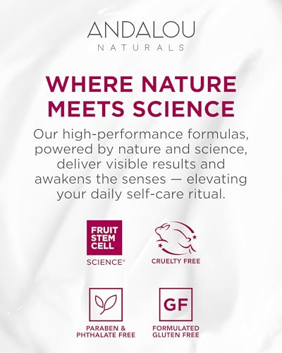 Andalou Naturals Velvet Soft Body Butter with Rose Stem Cells - 8 oz