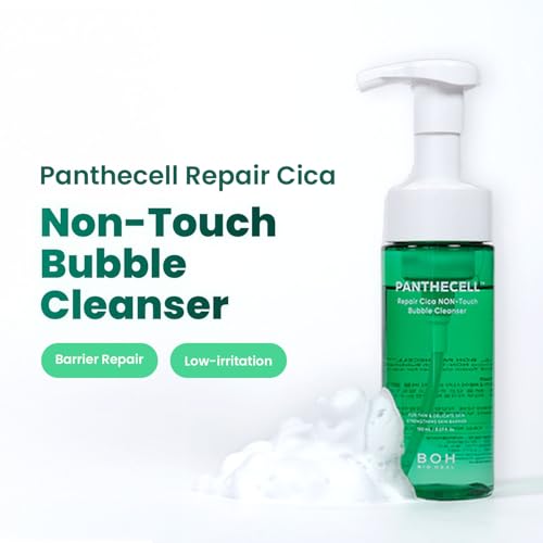 BIOHEAL BOH Cica Bubble Facial Cleanser - Self-Foaming for Acne-Prone Skin, 5.07 fl oz