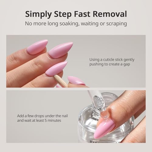 BTArtboxnails Acetone-Free Nail Glue Remover Serum, 30ml
