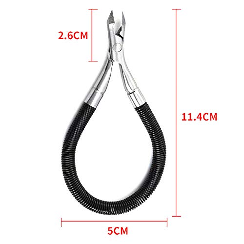 Stainless Steel Nail Clipper & Cuticle Nipper - Manicure & Pedicure Tool