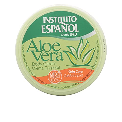 Instituto Español Aloe Vera Moisturizing Cream 400ml - Unisex Daily Care