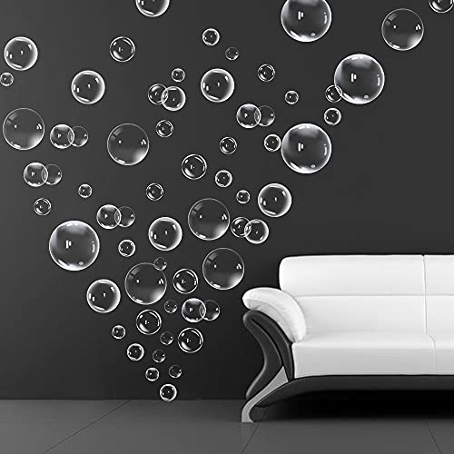 XIAOMAN Under The Sea Bubble Wall Decal Sticker - 80 Pieces