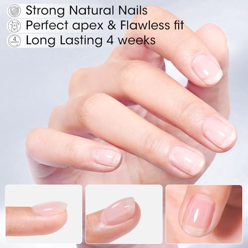GELLEN 5-In-1 Clear Builder Gel 20ml - HEMA-Free Nail Strengthener
