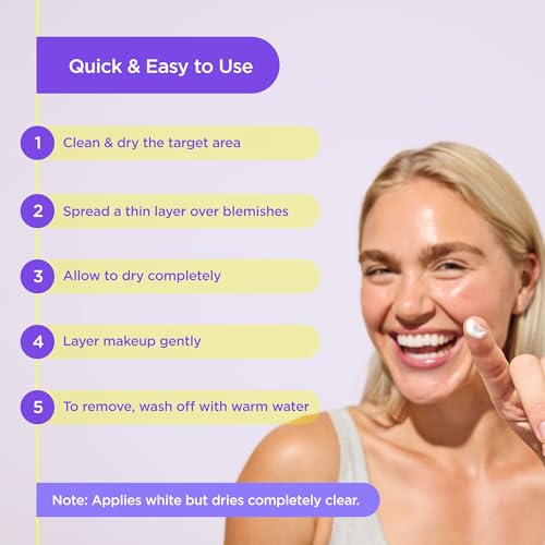 ZitSticka Liquid Pimple Patch - Invisible Acne Treatment, 10ml
