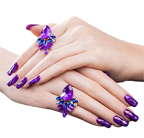 Beaute Galleria 24-Piece Holographic Nail Art Foil Set