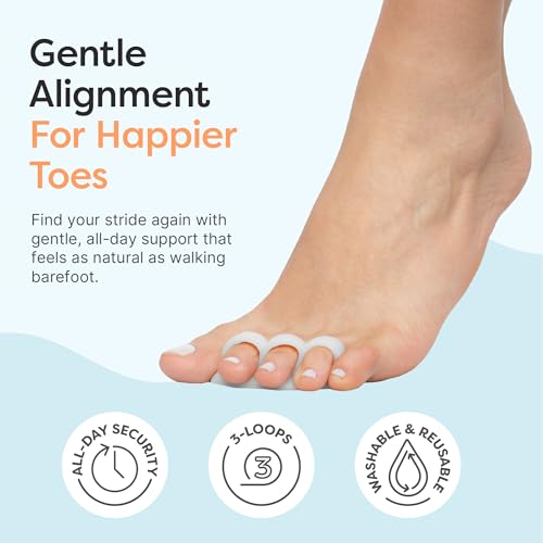 ZenToes Hammertoe Cushion Gel Pads - 4 Pack for Men & Women