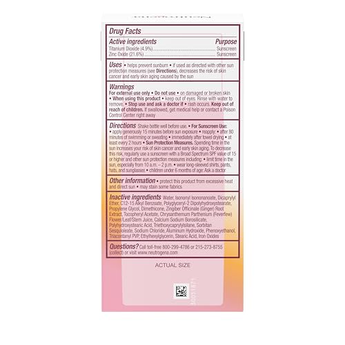 Neutrogena Purescreen+ Mineral Face Sunscreen SPF 30 - 1.4 oz