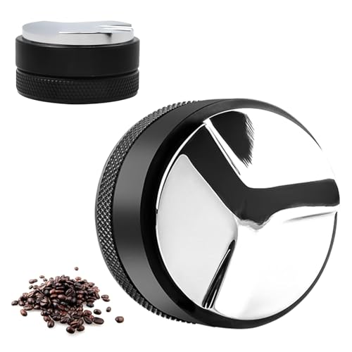 51mm Adjustable Coffee Tamper & Distributor - Stainless Steel Espresso Tool
