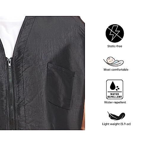 PERFEHAIR Professional Barber Vest - Lightweight, Water-Repellent Salon Apron