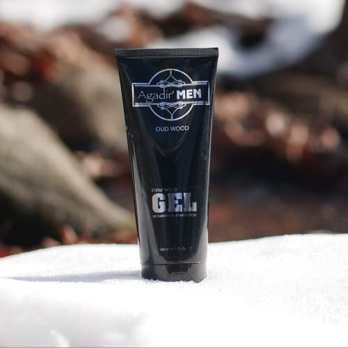 Men's Firm Hold Hair Gel - Max Volume & Reusable Styling - 6.7 Fl Oz