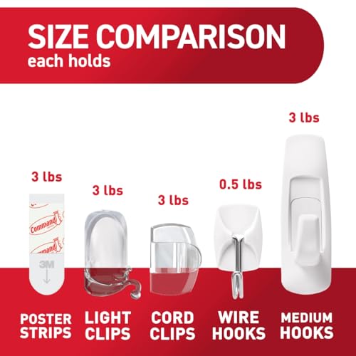 Command Hang and Decorate Kit - Damage-Free Wall Hooks & Strips