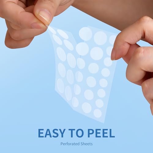 Daolyo 700 Count Acne Patches for Face, Multiple Sizes, Natural Ingredients, Waterproof & Invisible