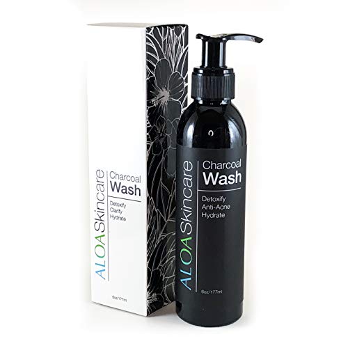 ALOA Activated Charcoal Face Wash with Vitamin C & Green Tea