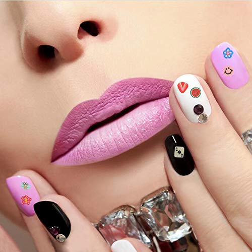 CCINEE 3D Nail Art Slices - 4500PCS Assorted Polymer Clay Designs