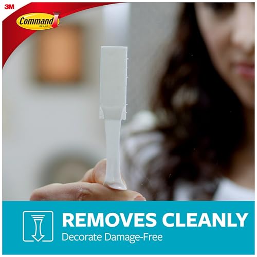 Command Bath Mirror Wall Mount with Removable Strips – No Tools Needed