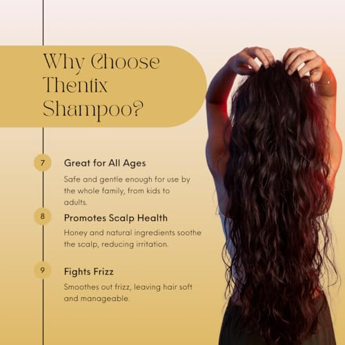 Thentix Regenerating Shampoo 8oz - Sulfate-Free for All Hair Types