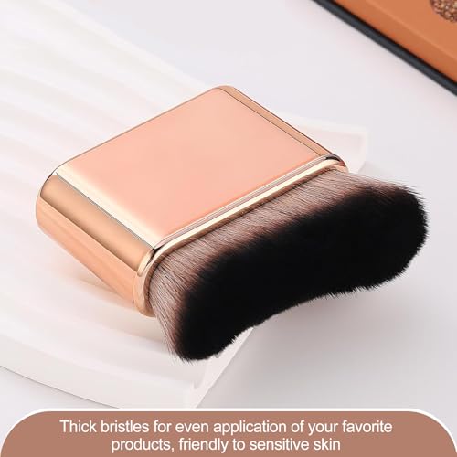 KINGMAS Vegan Self Tanner Brush for Smooth Body Makeup Application