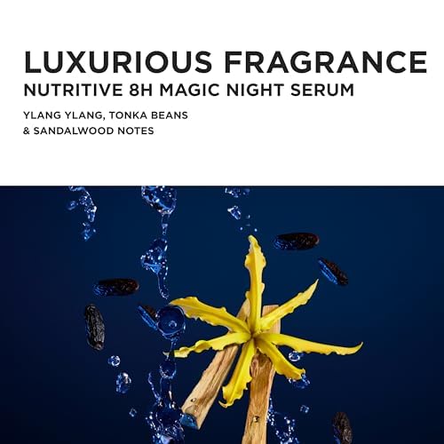 Kerastase Nutritive 8H Magic Night Serum - Overnight Treatment for Dry Hair, Enhances Shine & Nourishes with Plant-Based Proteins