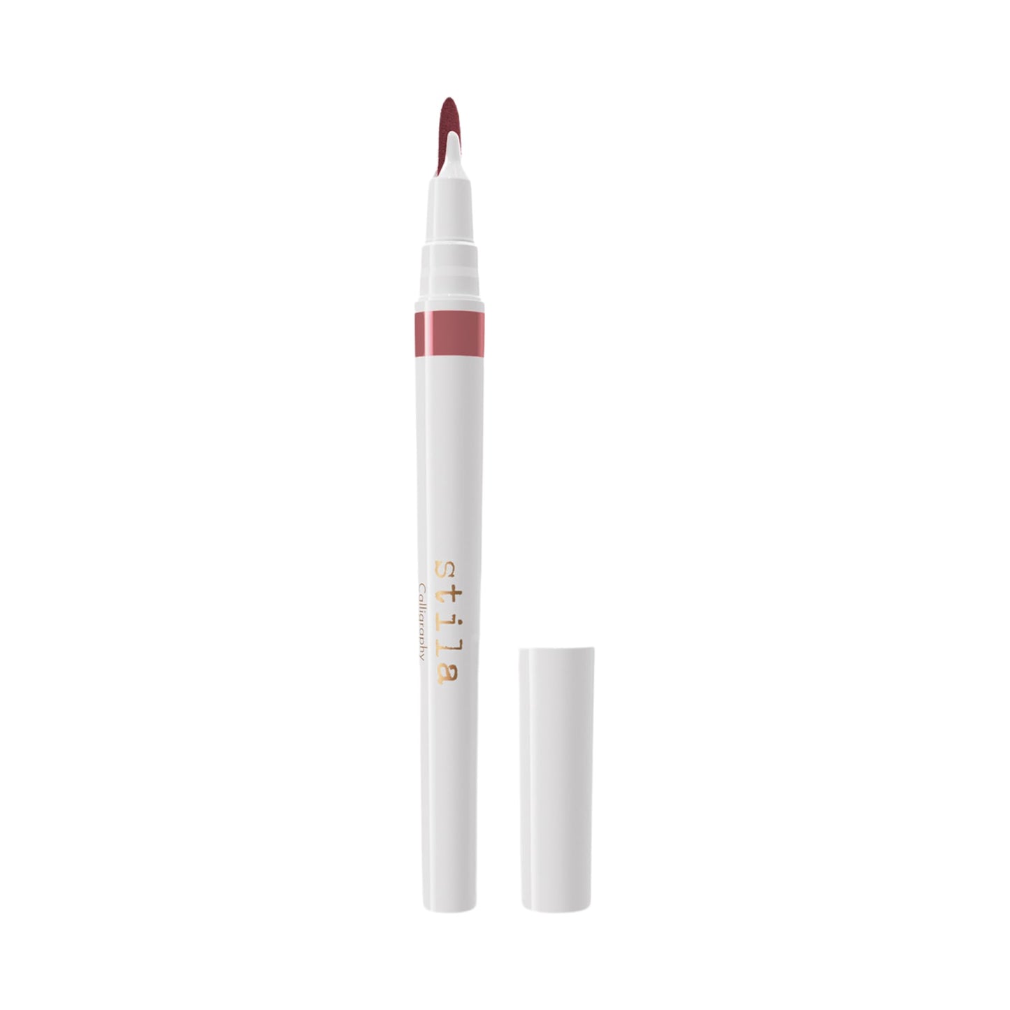 stila Calligraphy Lip Stain | Long-Lasting Tint, Moisturizing, Transfer-Proof, Lightweight, Sheer Buildable Color, Fades to a Natural Wash of Color | Maya, 22 Fl. Oz.