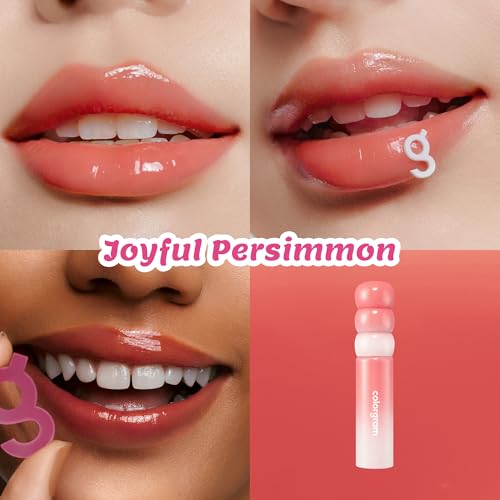COLORGRAM Fruity Glass Tint Lip Stain - 08 Joyful Persimmon