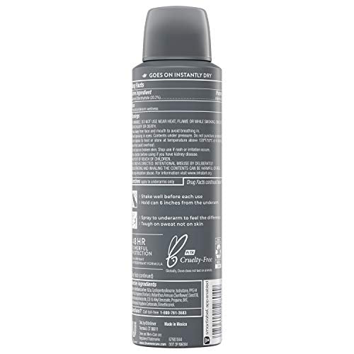 Dove Men+Care Antiperspirant Dry Spray Deodorant Cool Fresh 48H Men's Body Spray 3.8 oz